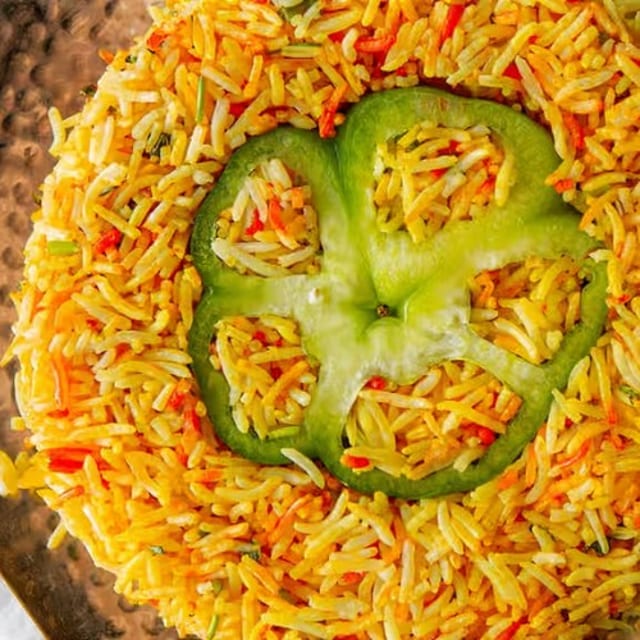Vegetable Biryani.